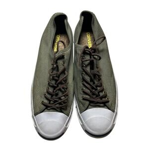 Converse Jack Purcell Low Top Sneakers Mens 11 Olive Green Canvas OX CVO